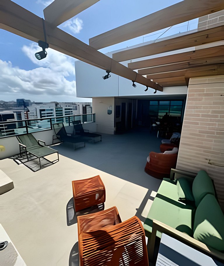 Apê 100 metros do mar - Praia