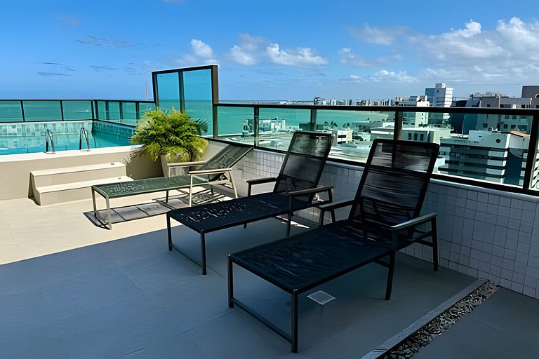 Experiência Ponta Verde Piscina com Vista Mar