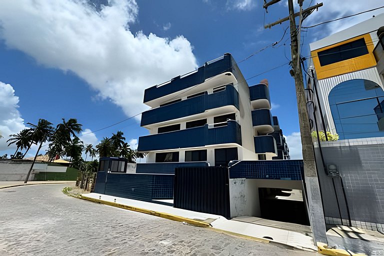 Cobertura beira mar piscina privativa, 5 quartos, ar condici