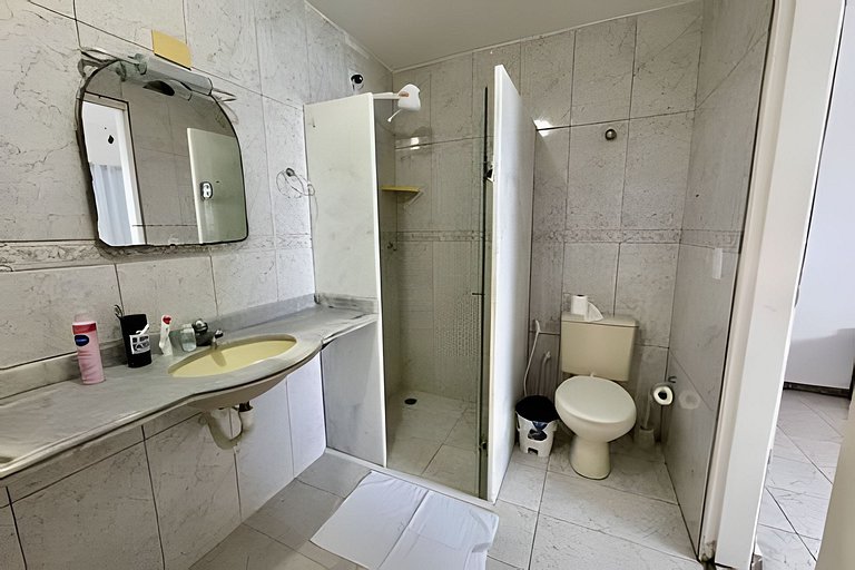 Cobertura beira mar piscina privativa, 5 quartos, ar condici