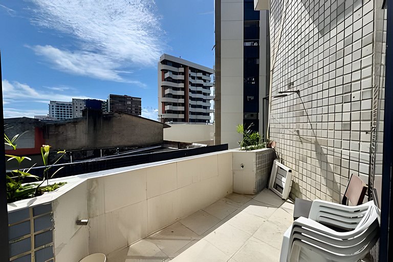 Duplex 111:  beira-mar Pajuçara