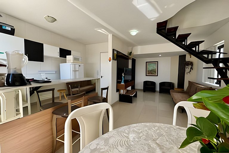 Duplex 111:  beira-mar Pajuçara