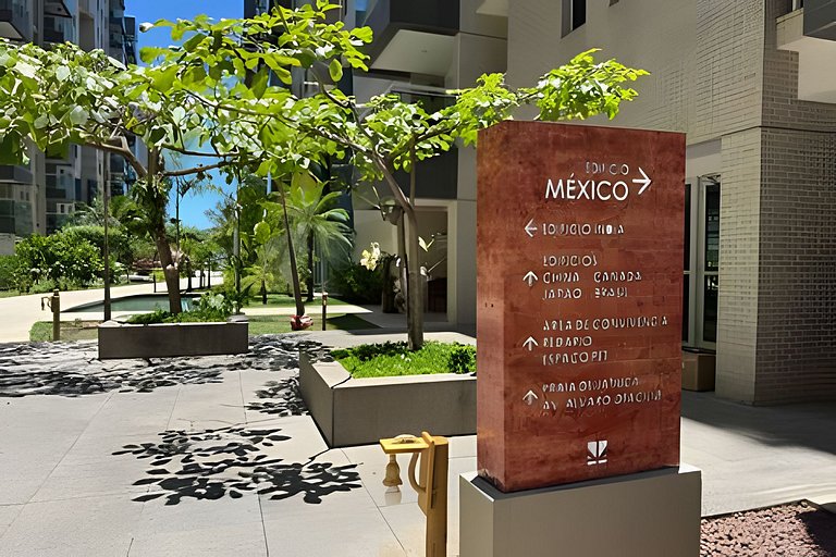 JTR - Beira Mar, apê até 4 pessoas c/ ar e piscina