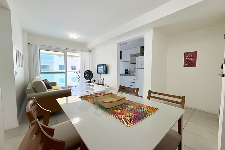 JTR - Beira Mar, apê até 4 pessoas c/ ar e piscina