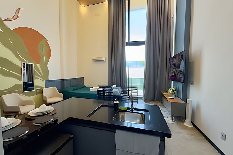 A melhor vista de Maceió c/ A/C, TV, piscina