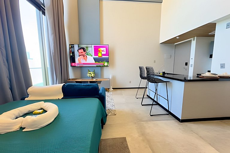 A melhor vista de Maceió c/ A/C, TV, piscina