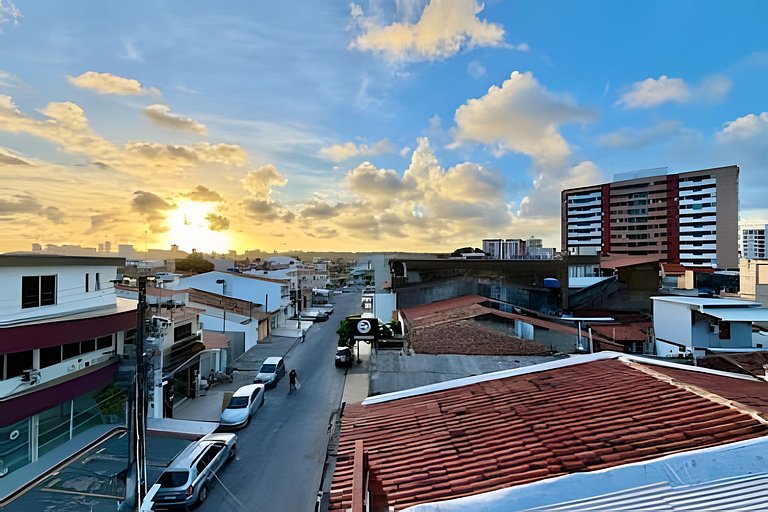 Cobertura exclusiva com piscina privativa e A/C