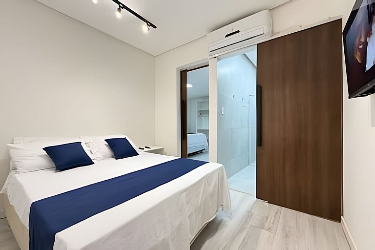 Cobertura exclusiva com piscina privativa e A/C