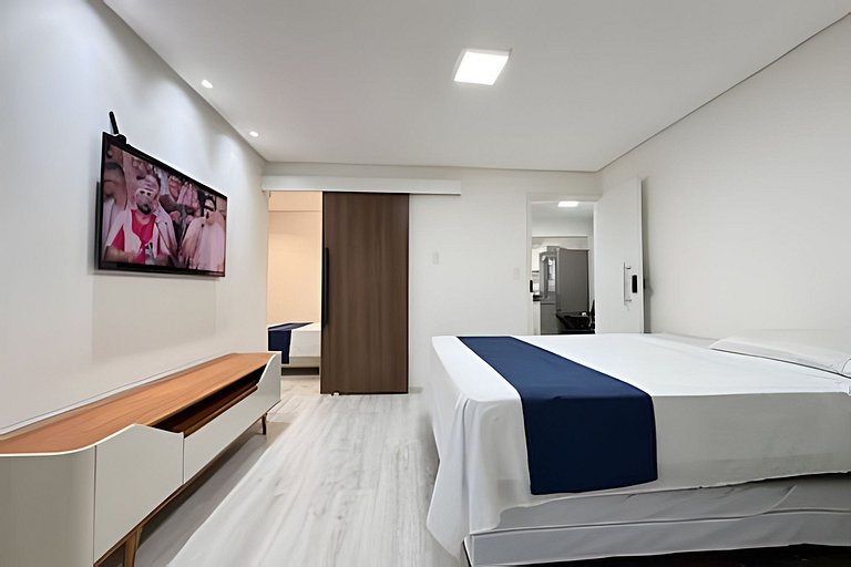 Cobertura exclusiva com piscina privativa e A/C