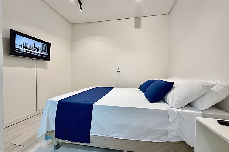 Cobertura exclusiva com piscina privativa e A/C