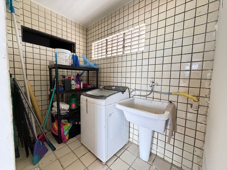 Cobertura beira mar piscina privativa, 5 quartos, ar condici