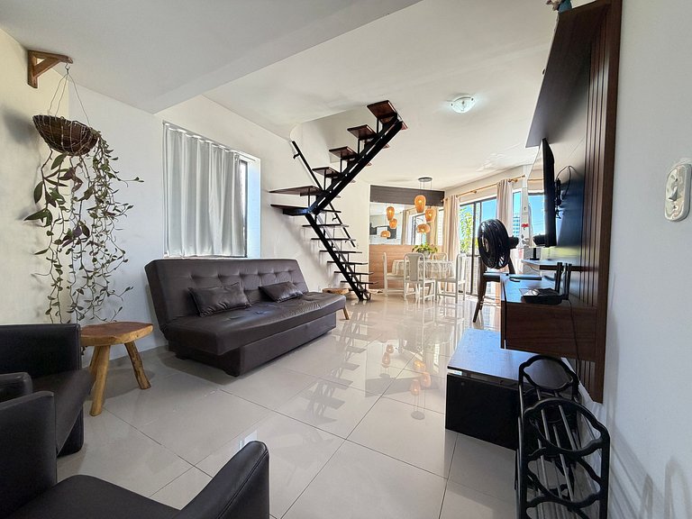 Duplex 111:  beira-mar Pajuçara