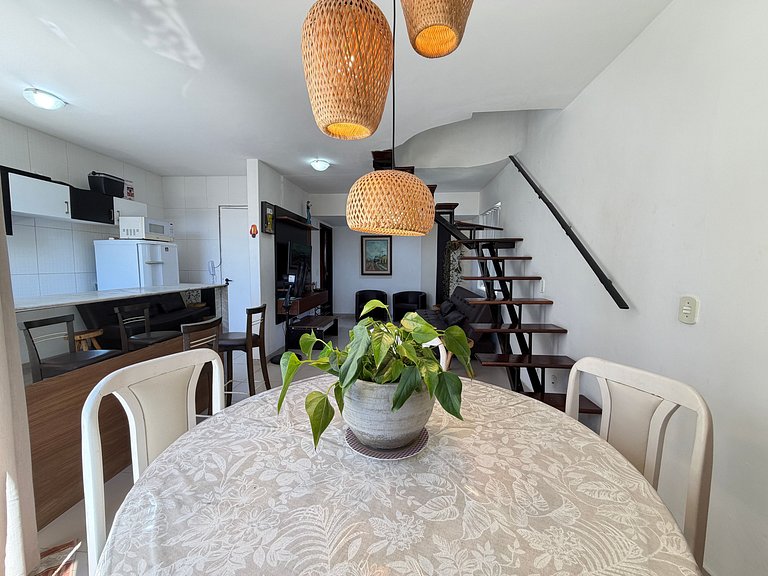 Duplex 111:  beira-mar Pajuçara